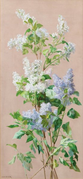Still life with flowers by Jean Benner Oil Painting
