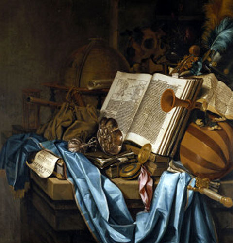 Main Product Photo of A Vanitas Painting by Jean Beraud