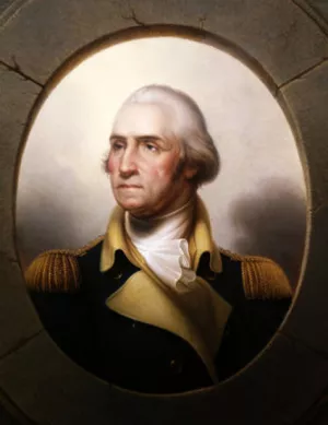 George Washington painting by Jean Beraud
