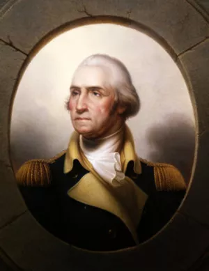 George Washington Oil painting by Jean Beraud