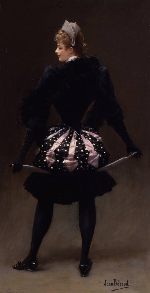 Harlequine by Jean Beraud Oil Painting