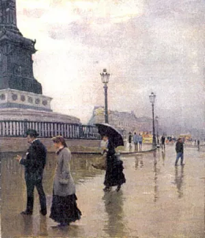 La Bastille by Jean Beraud - Oil Painting Reproduction