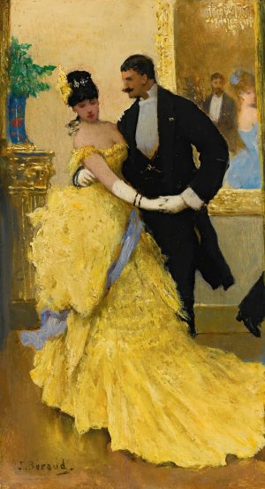 La Danse by Jean Beraud Oil Painting