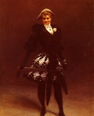 La Pierrette by Jean Beraud Oil Painting