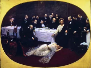 Mary Magdalene in the House of Simon the Pharisee by Jean Beraud Oil Painting
