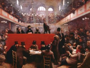 Salle Graffard  by Jean Beraud Oil Painting