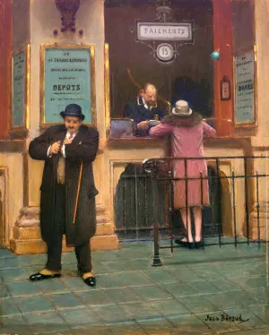 The Pawn Shop by Jean Beraud Oil Painting