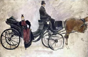 The Victoria by Jean Beraud Oil Painting
