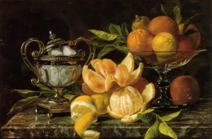 Nature Morte Aux Oranges Et Citrons painting by Jean Capeinick