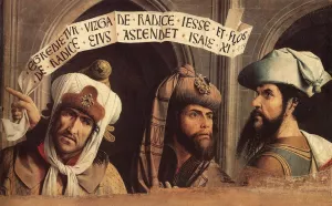 Three Prophets Oil painting by Jean Changenet