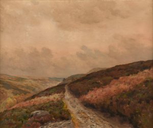 Bruyeres en Ecosse by Jean Charles Cazin Oil Painting