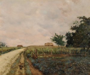 La route by Jean Charles Cazin Oil Painting