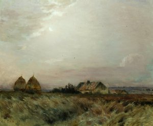 Landscape Oil painting by Jean Charles Cazin