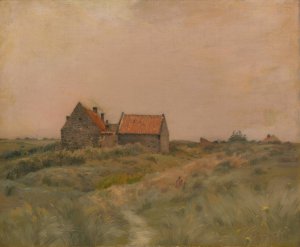 October Day by Jean Charles Cazin Oil Painting