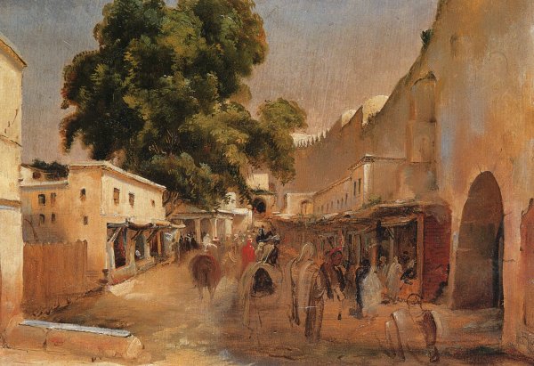 Main Product Photo of Algeria Painting by Jean-Charles Langlois