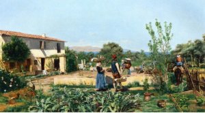 A Vegetable Garden in Provence
