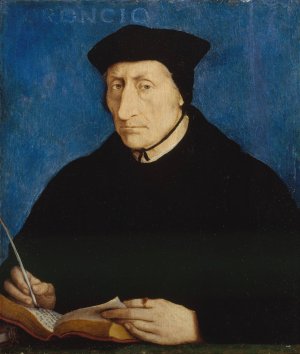 Guillaume Bude by Jean Clouet Oil Painting