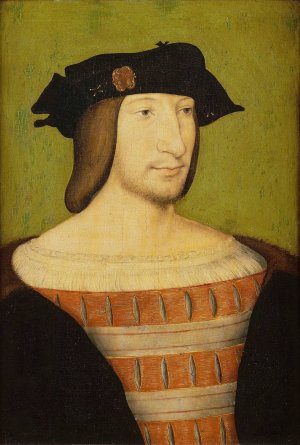 Portrait de Francois Ier by Jean Clouet Oil Painting