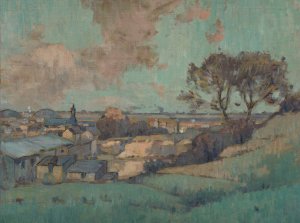 Vue de Noisy-le-Sec by Jean Constant Pape Oil Painting
