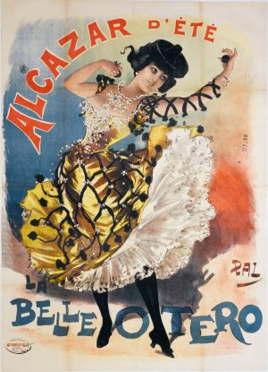 Alcazar D'ete, La Belle Otero by Jean De Paleologue Oil Painting