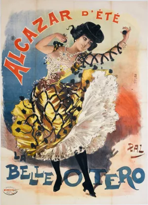 Alcazar D'ete, La Belle Otero by Jean De Paleologue Oil Painting