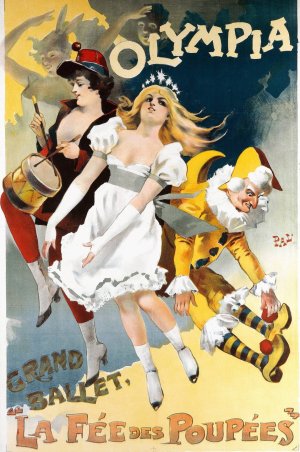 La Fee Des Poupees Oil painting by Jean De Paleologue