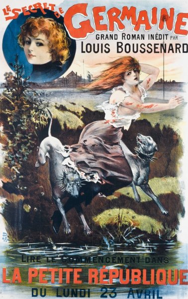 Le Secret De Germaine  by Jean De Paleologue - Hand-Painted Oil Painting Reproduction
