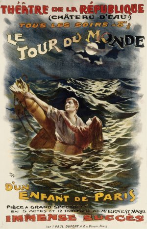 Le Tour Du Monde D'un Enfant De Paris by Jean De Paleologue Oil Painting