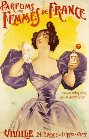 Parfums Des Femmes De France by Jean De Paleologue Oil Painting