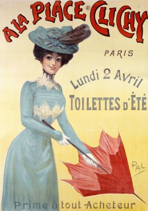Toilettes D'ete,Prime a Tout Acheteur by Jean De Paleologue Oil Painting