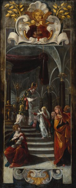 La Presentation au Temple by Jean De Saint-Igny Oil Painting
