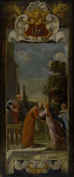 La Visitation by Jean De Saint-Igny Oil Painting