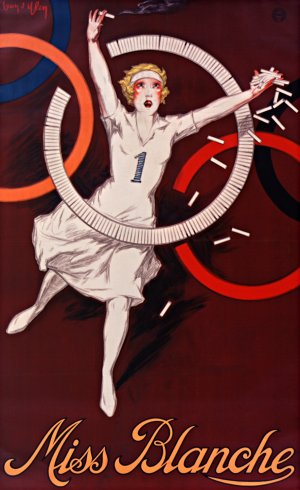 Miss Blanche by Jean D'Ylen Oil Painting