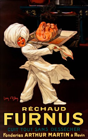 Rechaud Furnus cuit tout sans dessecher by Jean D'Ylen Oil Painting
