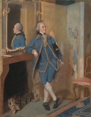 Portrait of John, Lord Mountstuart, later 4th Earl and 1st Marquess of Bute by Jean-Etienne Liotard Oil Painting
