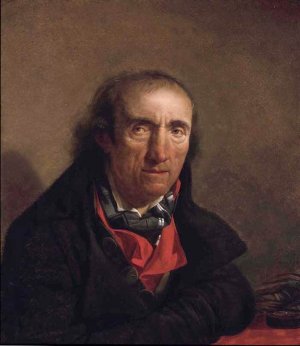 Portrait of a Conventionnaire in the Revolution by Jean-Francois Sablet Oil Painting