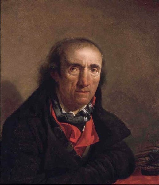 Portrait of a Conventionnaire in the Revolution by Jean-Francois Sablet - Hand-Painted Oil Painting Reproduction