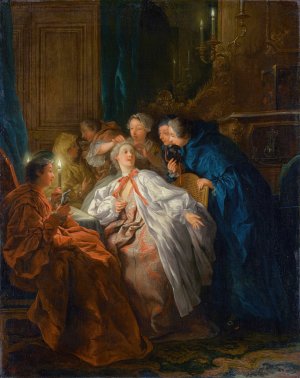 Before the Ball by Jean-Francois De Troy Oil Painting