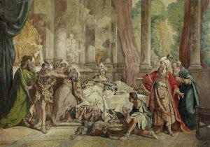 Condemnation Of Hamans by Jean-Francois De Troy Oil Painting