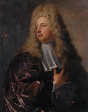 Portrait of an Alderman of the Town of Paris Half Length Oil painting by Jean Francois De Troy