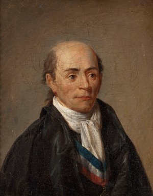 Joseph Chalier by Jean-Francois Garneray Oil Painting