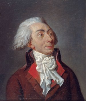 Portrait de Louis-Michel Le Peletier de Saint Fargeau by Jean-Francois Garneray Oil Painting