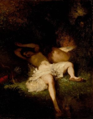 Diana Resting by Jean-Francois Millet Oil Painting