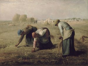 Gleaners by Jean-Francois Millet Oil Painting