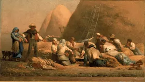 Harvesters Resting painting by Jean-Francois Millet