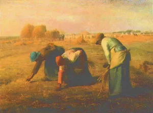 Les Glaneuses Oil painting by Jean-Francois Millet