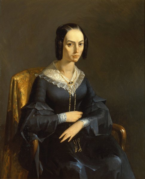 Madame Valmont  by Jean-Francois Millet - Hand-Painted Oil Painting Reproduction