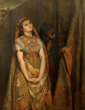 Judith's Prayer by Jean Francois Portaels Oil Painting