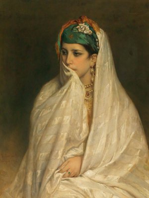 Juive de Tanger Oil painting by Jean Francois Portaels