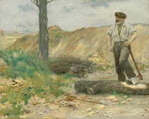 Le Bucheron by Jean Francois Raffaelli Oil Painting